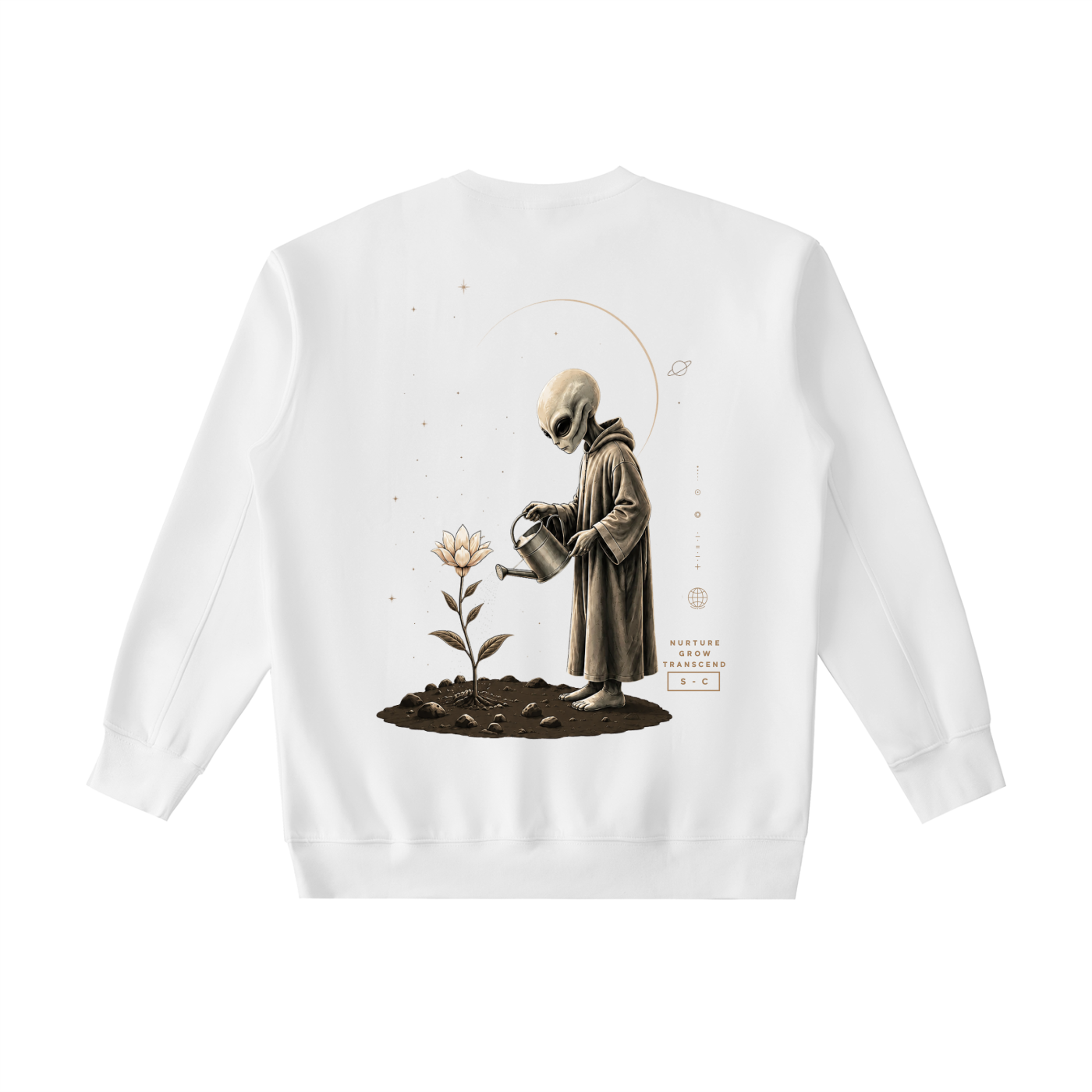 Space Cadet Flower Of Life Sweatshirt