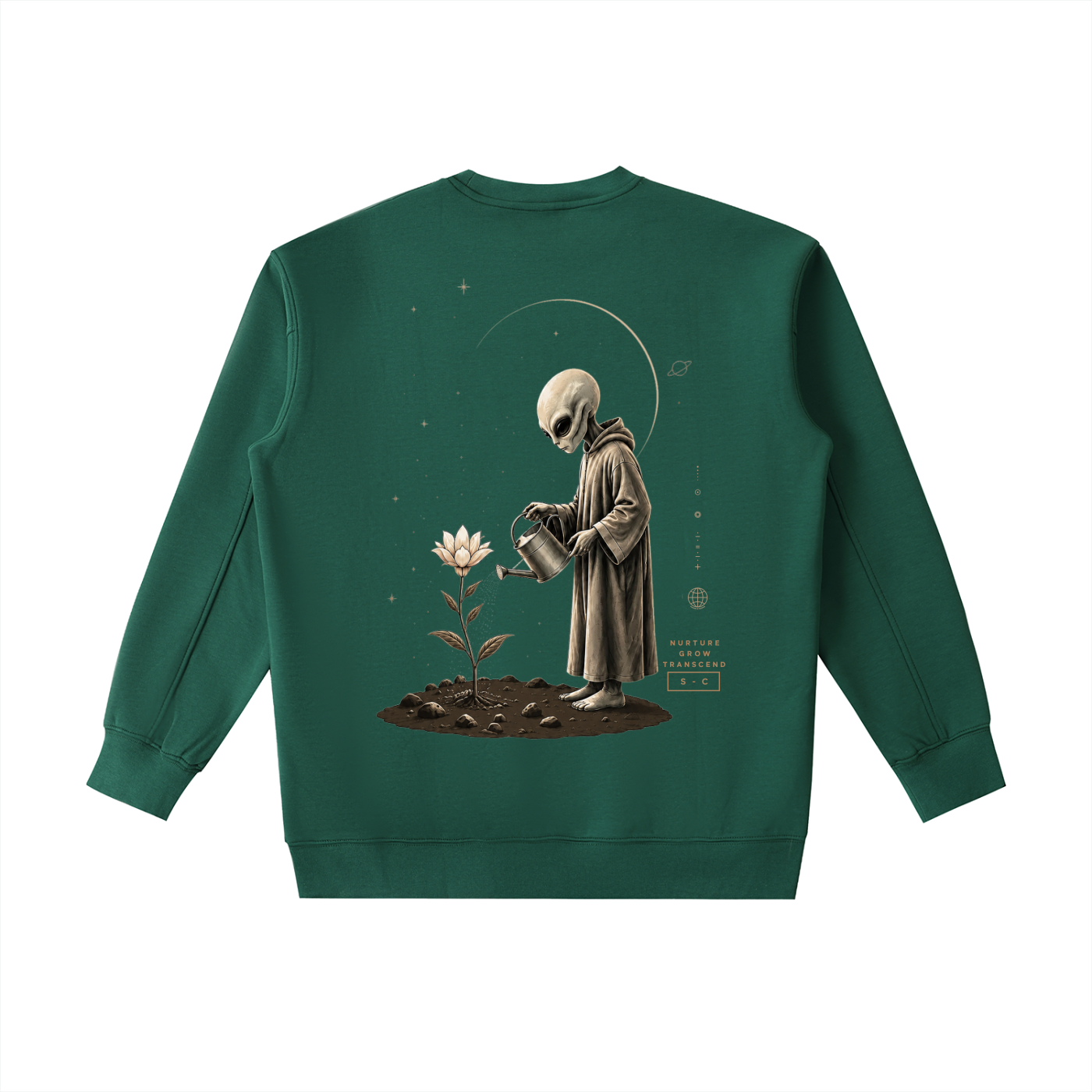 Space Cadet Flower Of Life Sweatshirt