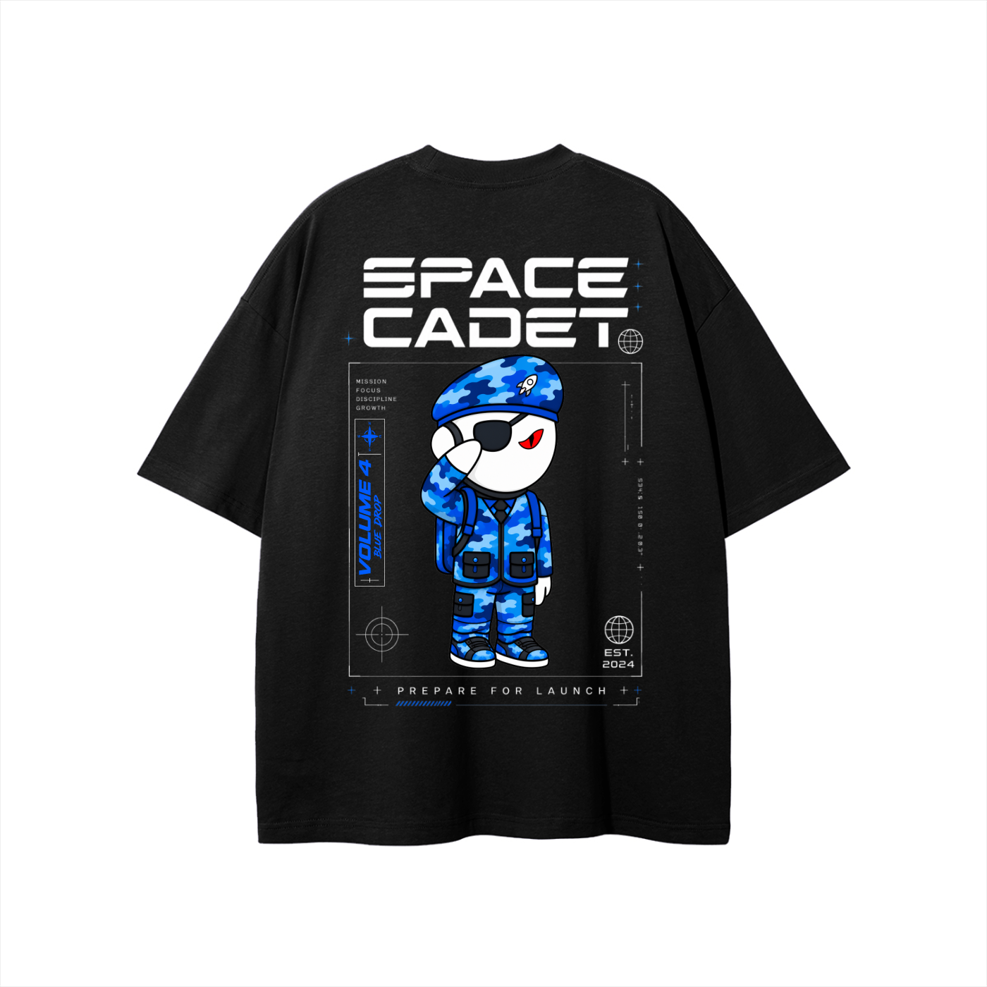 V4 Space Cadet Camo Blue