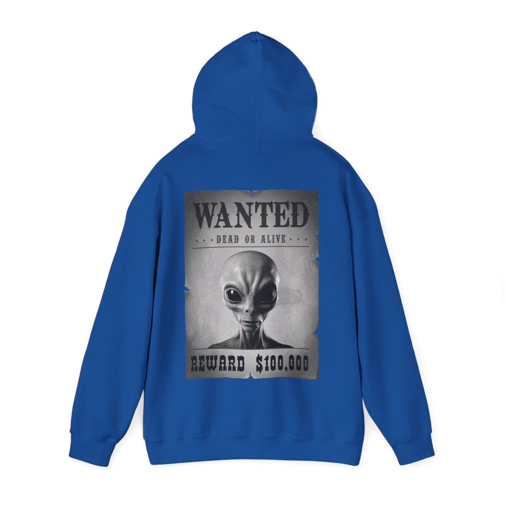 Space Cadet Wanted Alien Hoodie