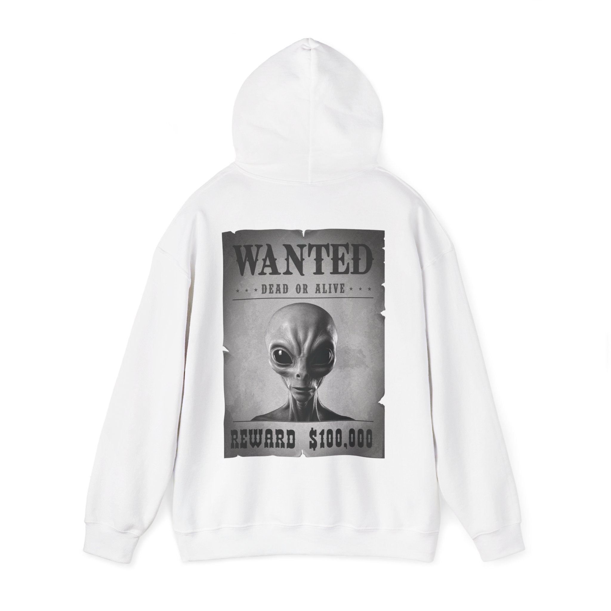 Space Cadet Wanted Alien Hoodie