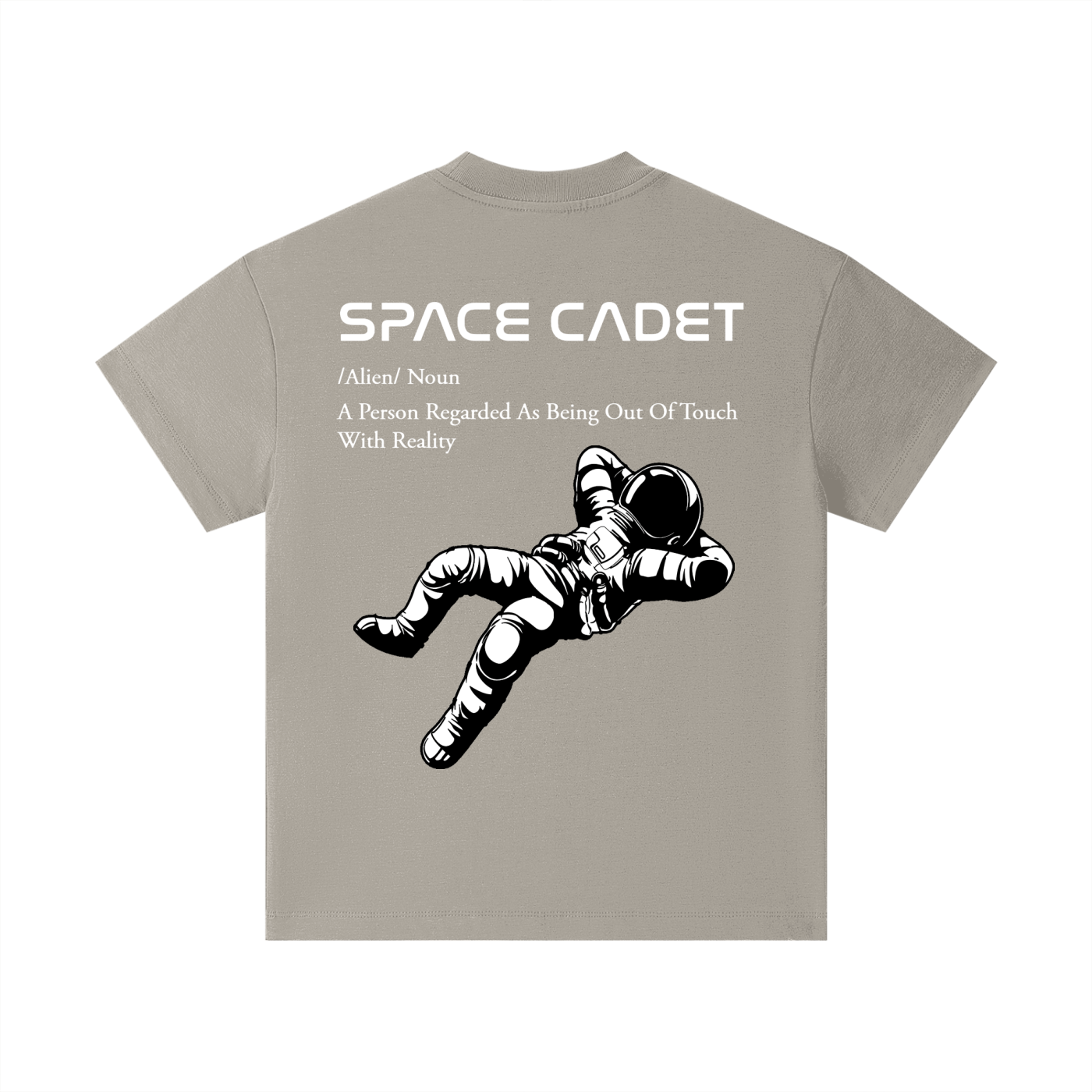 V1 Space Cadet White Print Kids T-Shirt