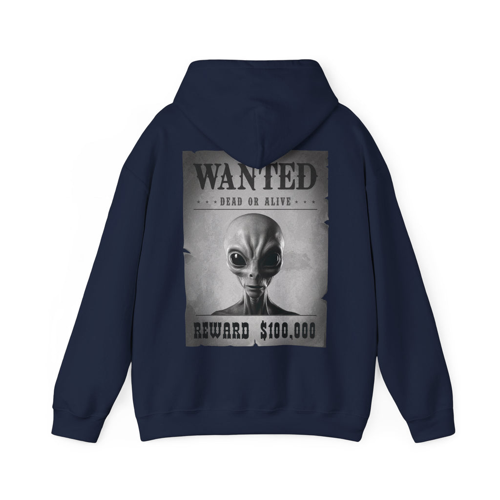 Space Cadet Wanted Alien Hoodie