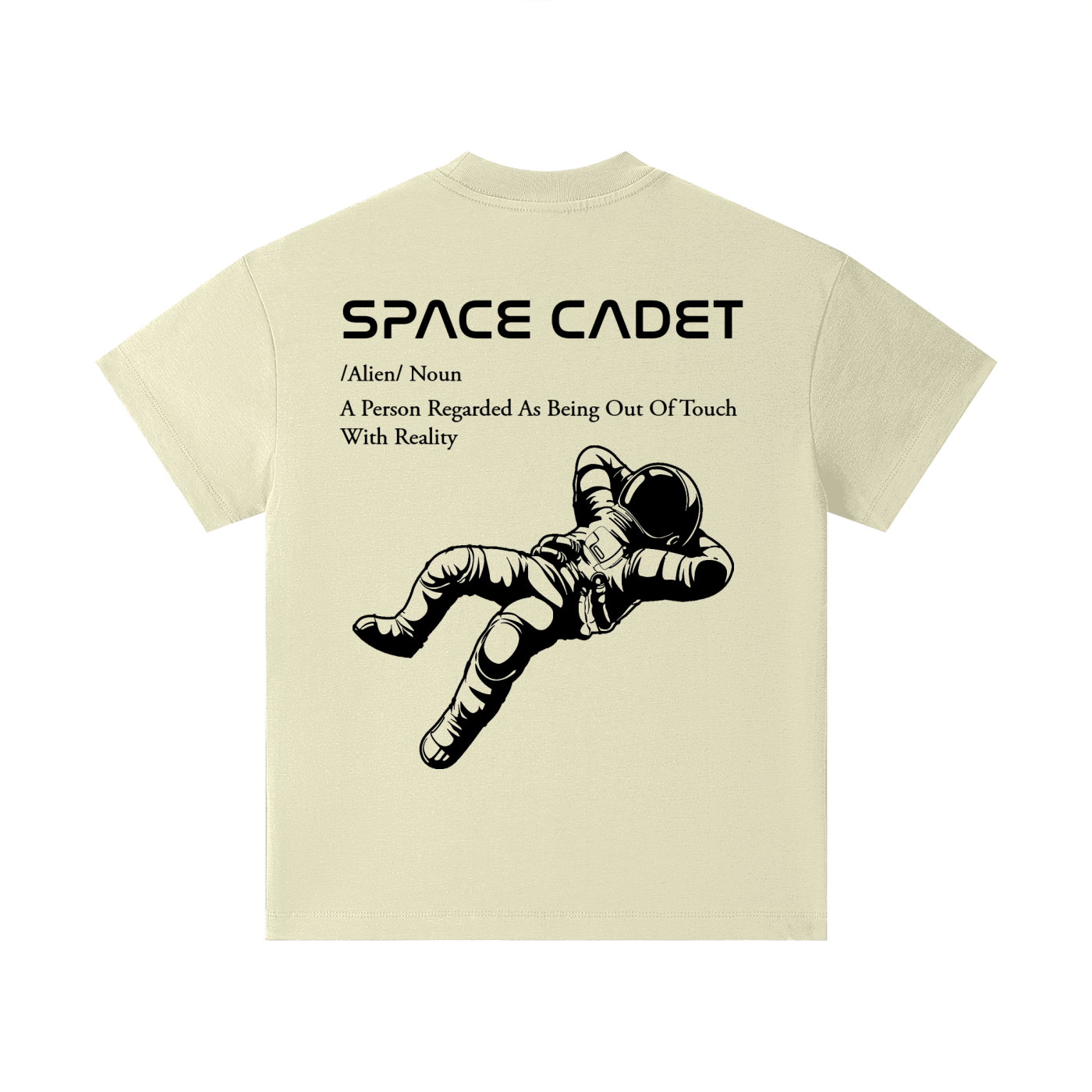 V1 Space Cadet Black Print Kids T-Shirt