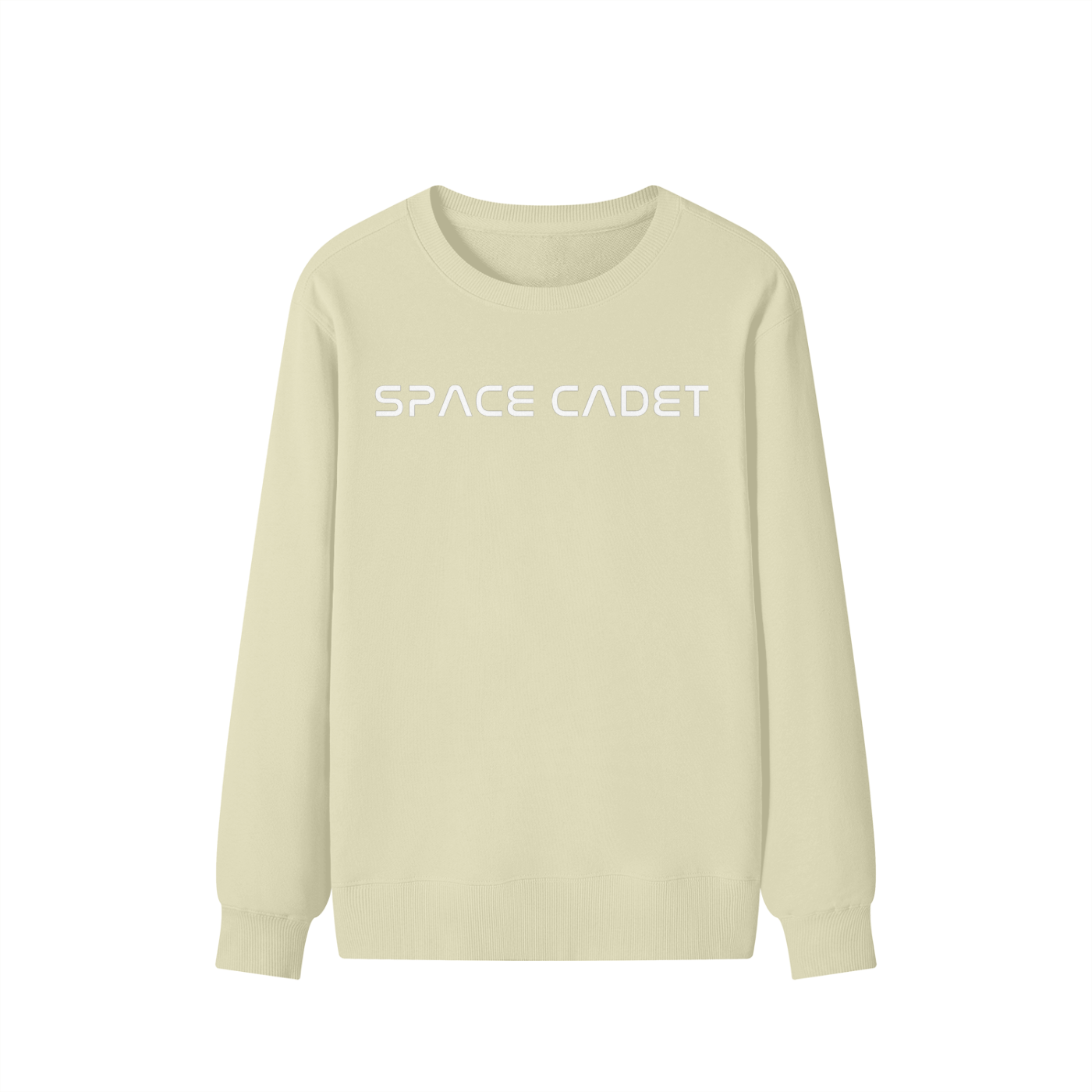 V1 Space Cadet White Print Sweater