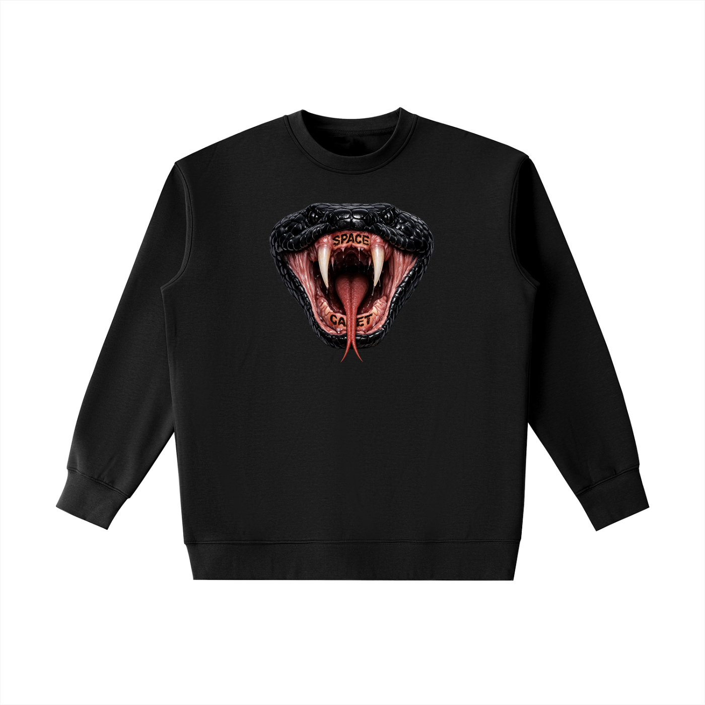 Space Cadet Black Mamba Snake Sweatshirt