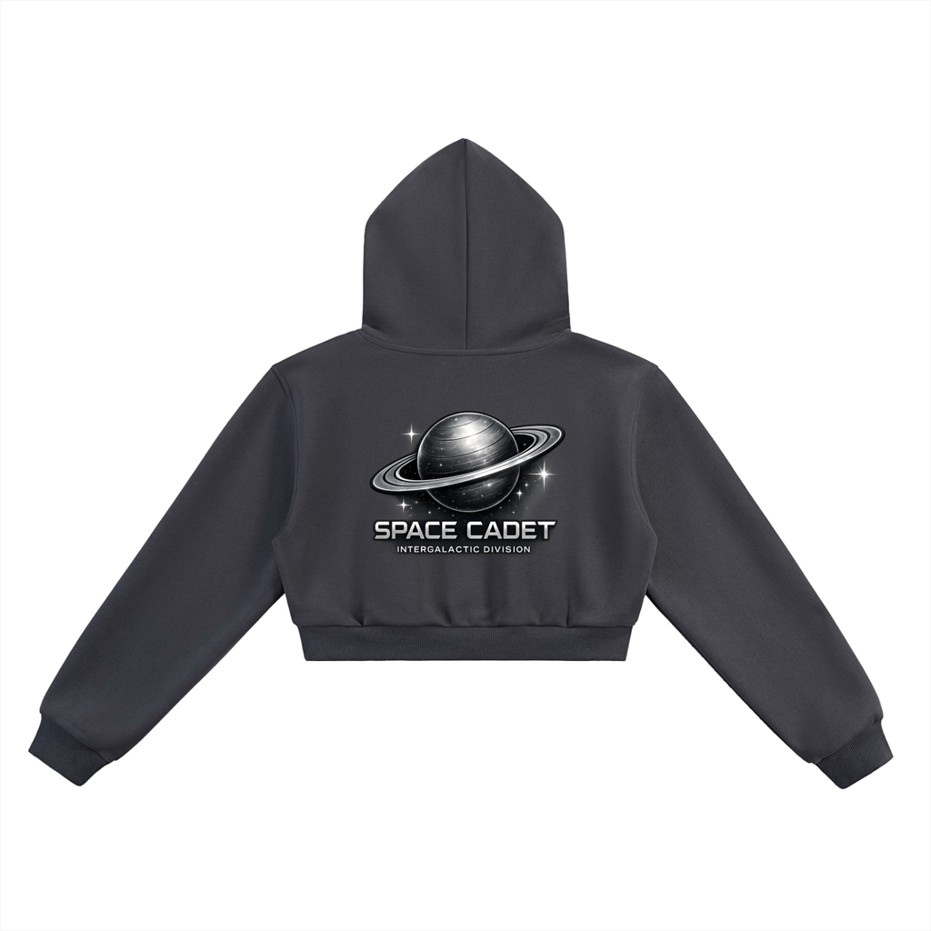 Space Cadet Galactic Cropped Hoodie