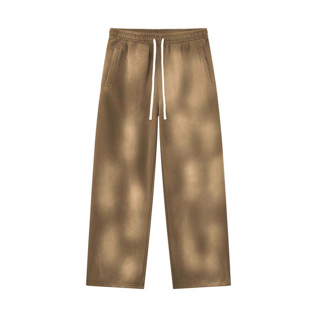 Space Cadet Sun fade Wide Leg Fleece Sweatpants