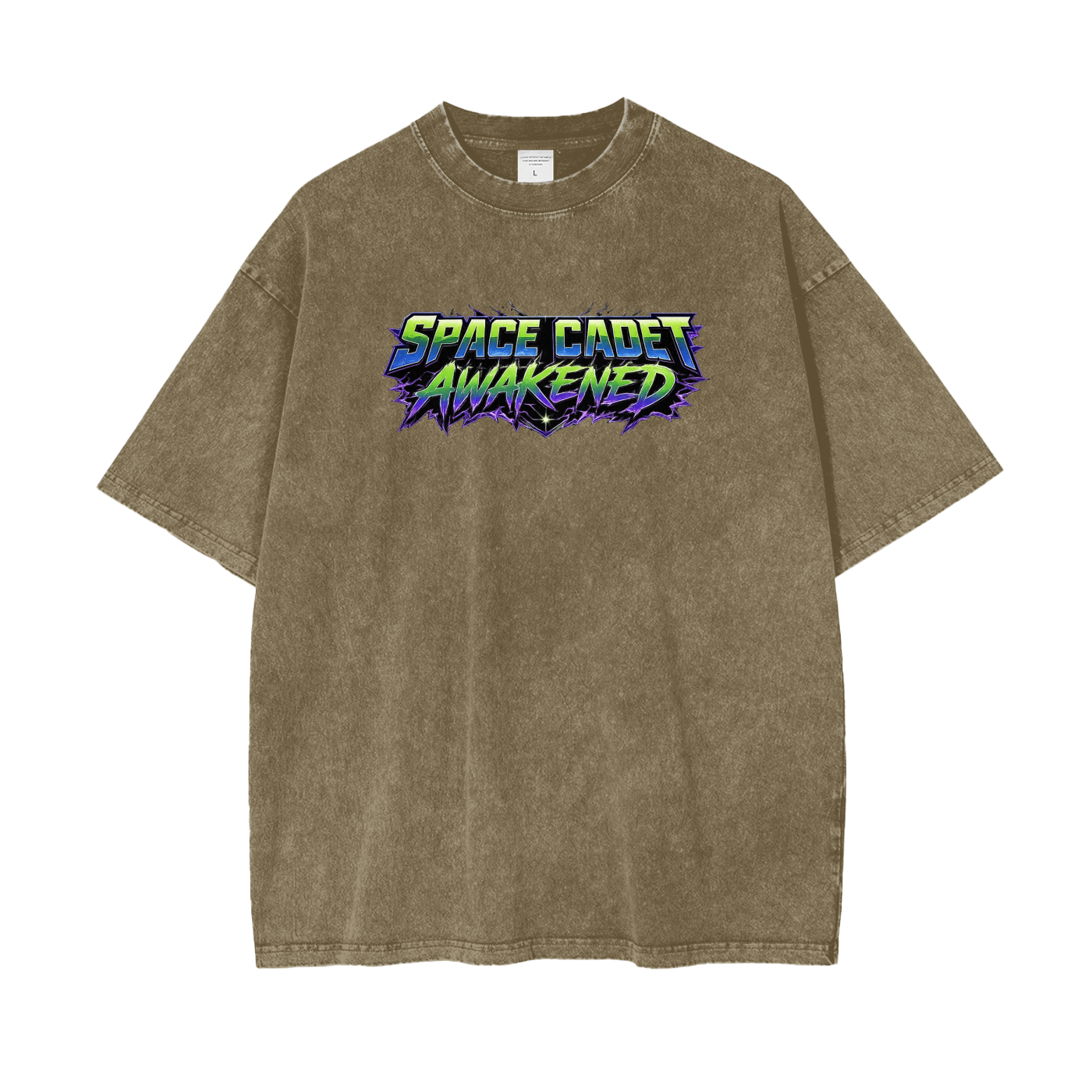 Space Cadet Awakened Snow Washed T-Shirt