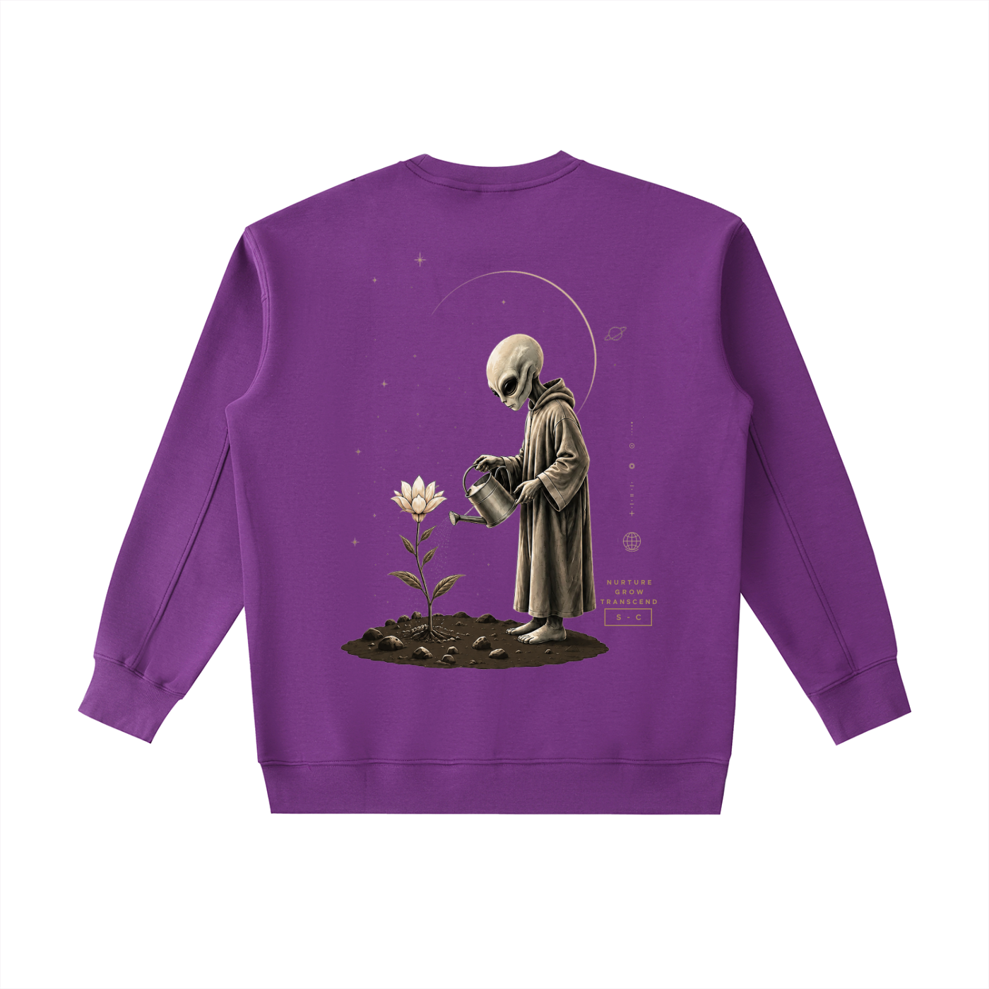 Space Cadet Flower Of Life Sweatshirt