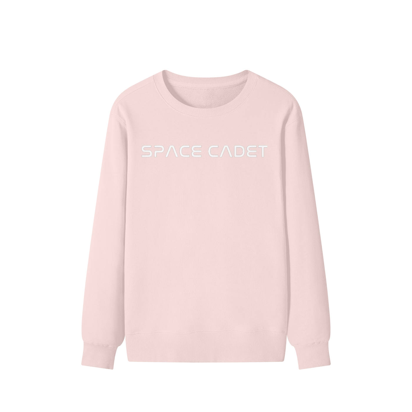 V1 Space Cadet White Print Sweater