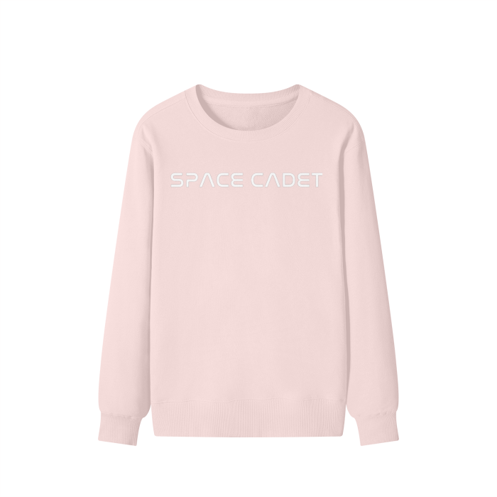 V1 Space Cadet White Print Sweater