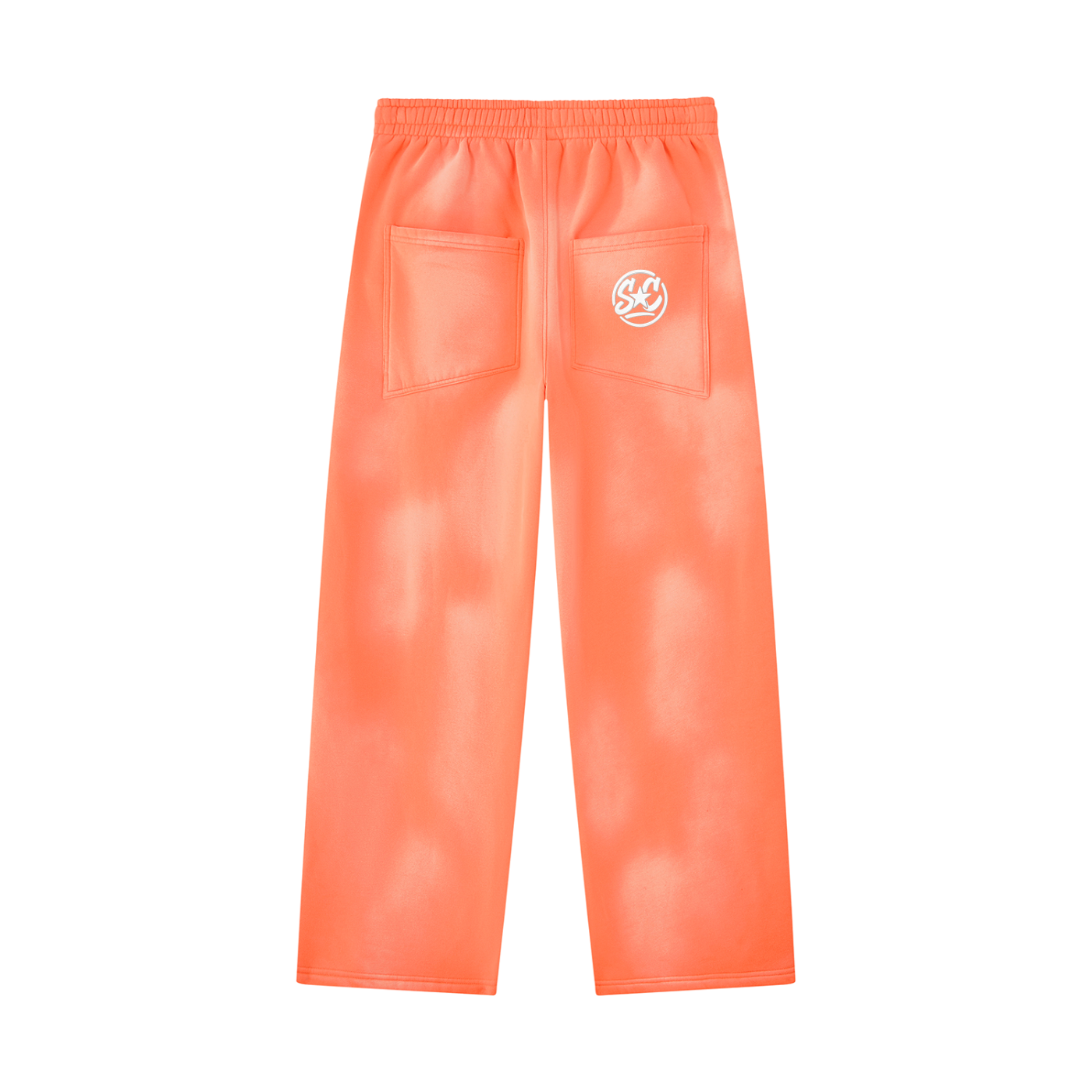 Space Cadet Sun fade Wide Leg Fleece Sweatpants