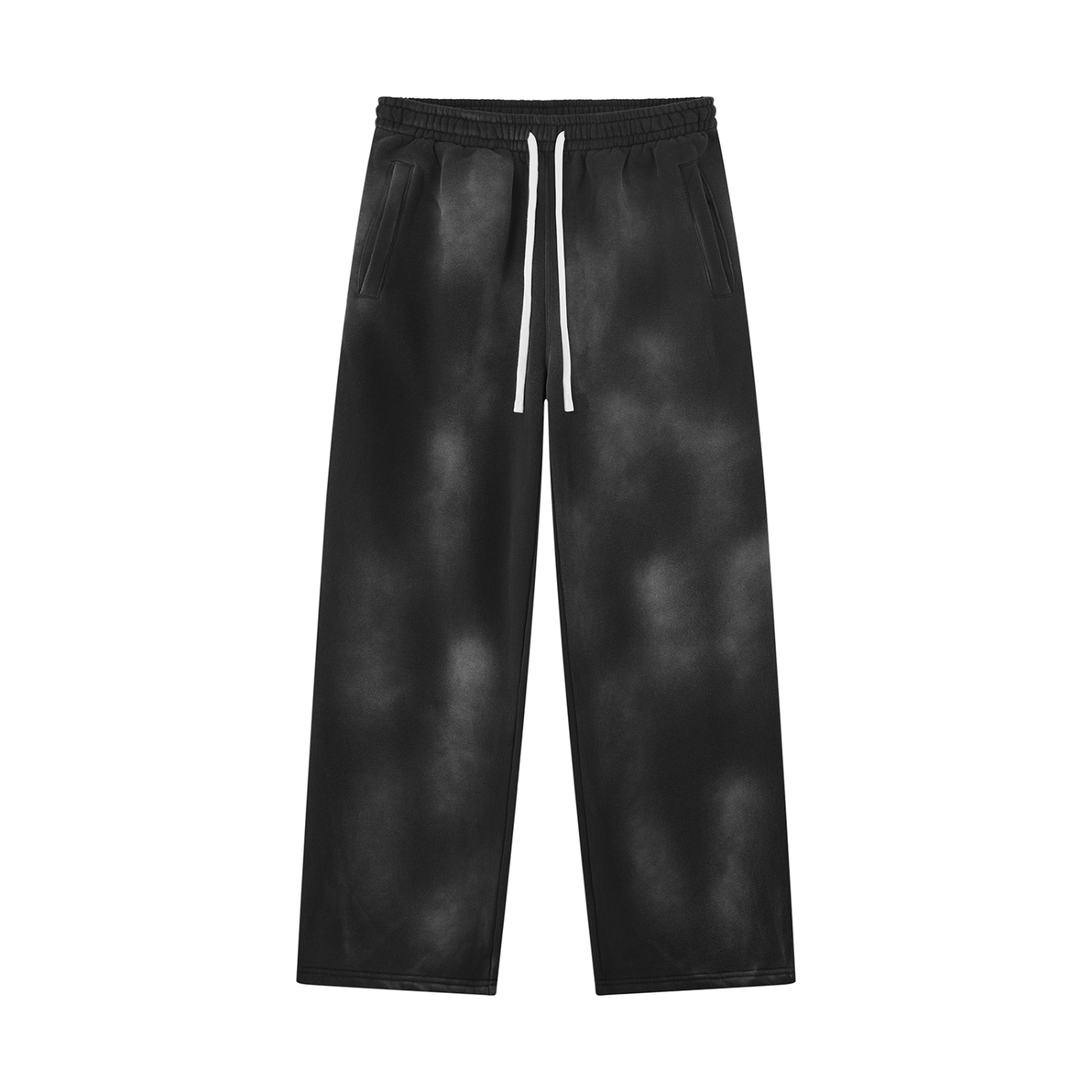 Space Cadet Sun fade Wide Leg Fleece Sweatpants