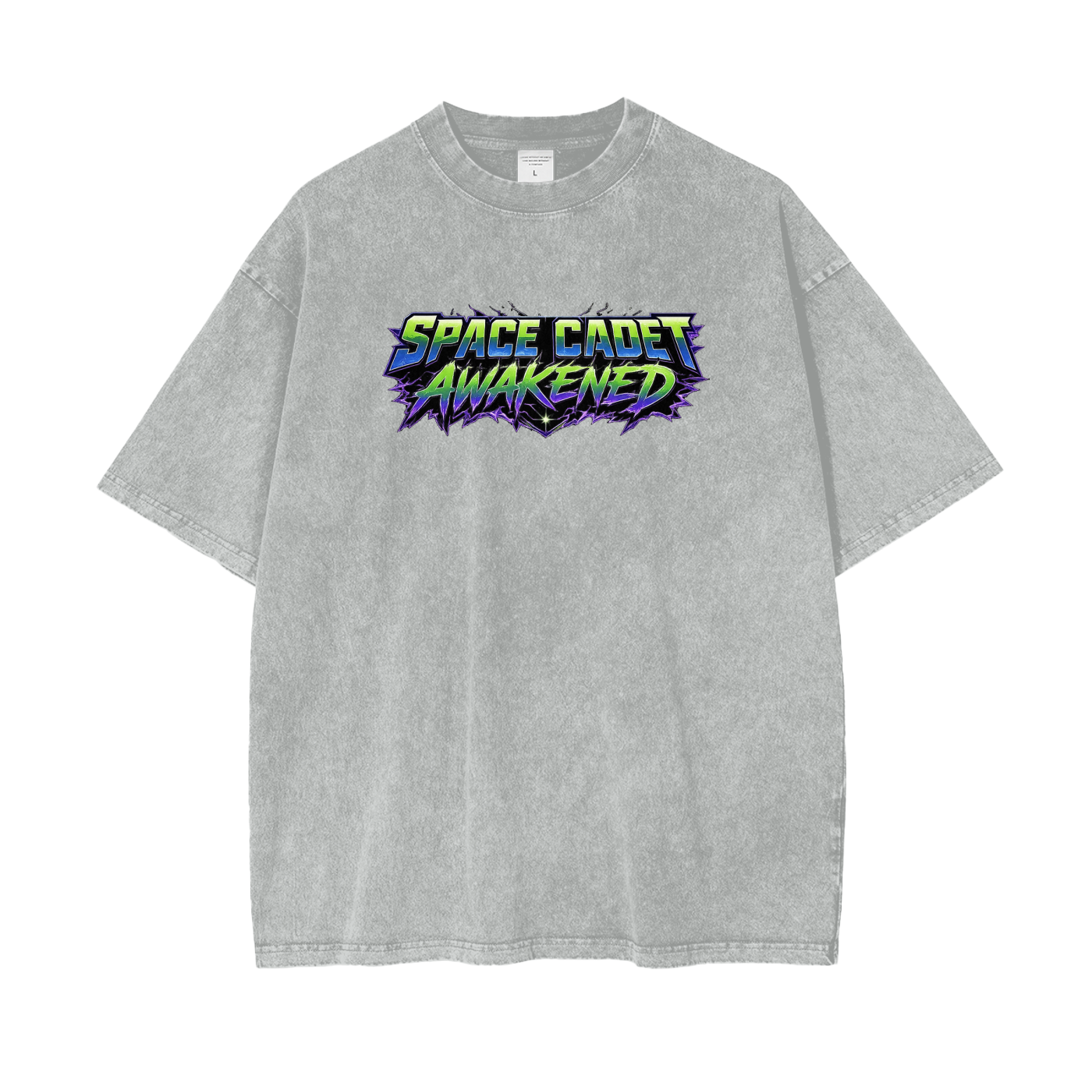 Space Cadet Awakened Snow Washed T-Shirt