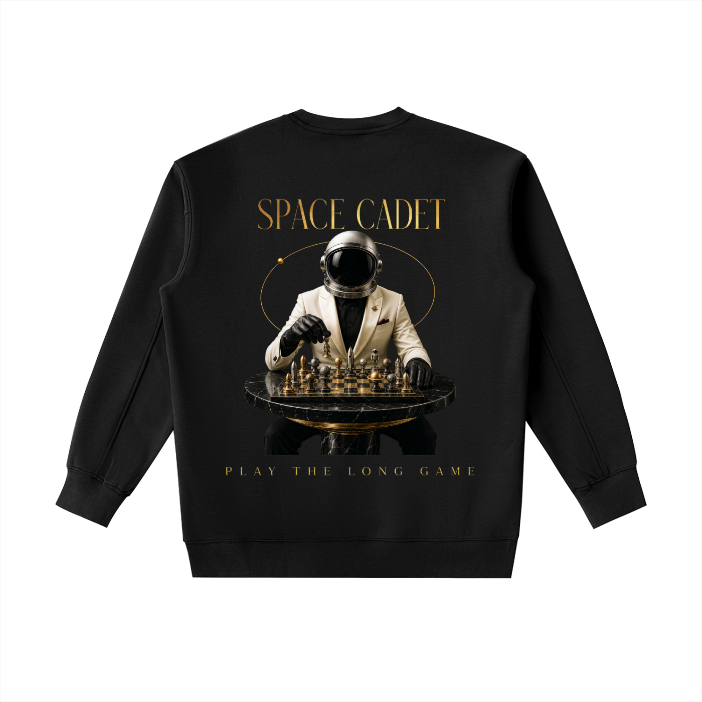 Space Cadet Lets Play Chess Sweatshirt