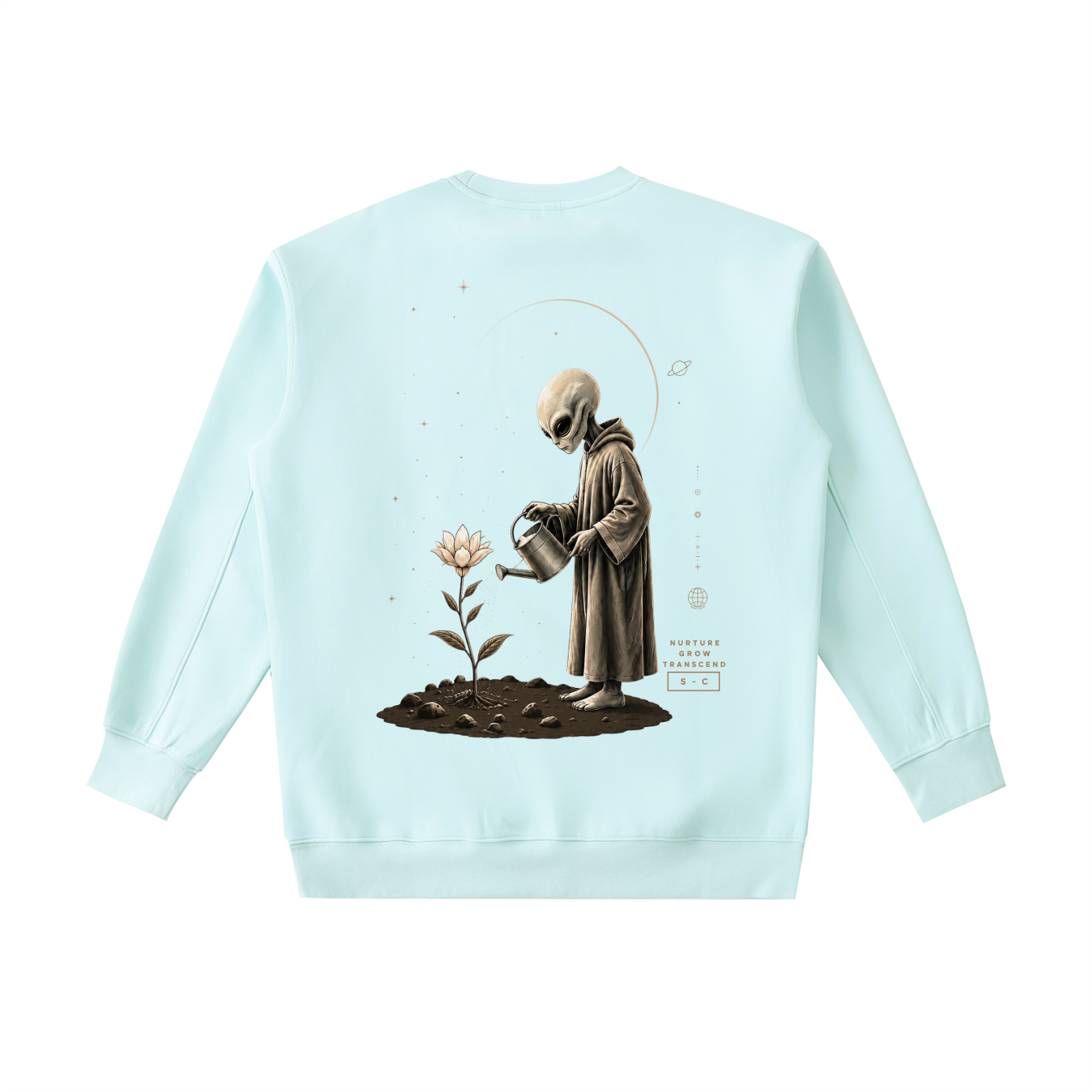 Space Cadet Flower Of Life Sweatshirt