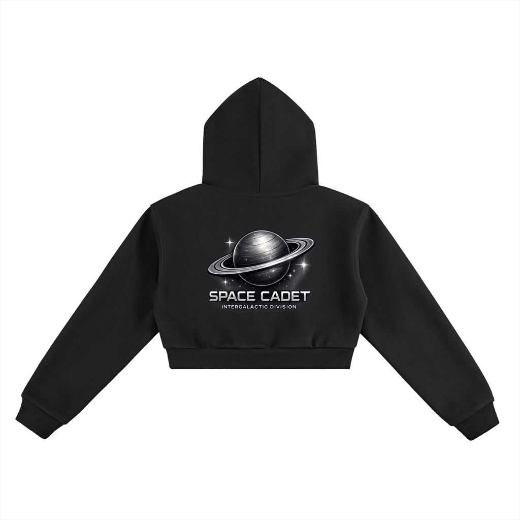 Space Cadet Galactic Cropped Hoodie