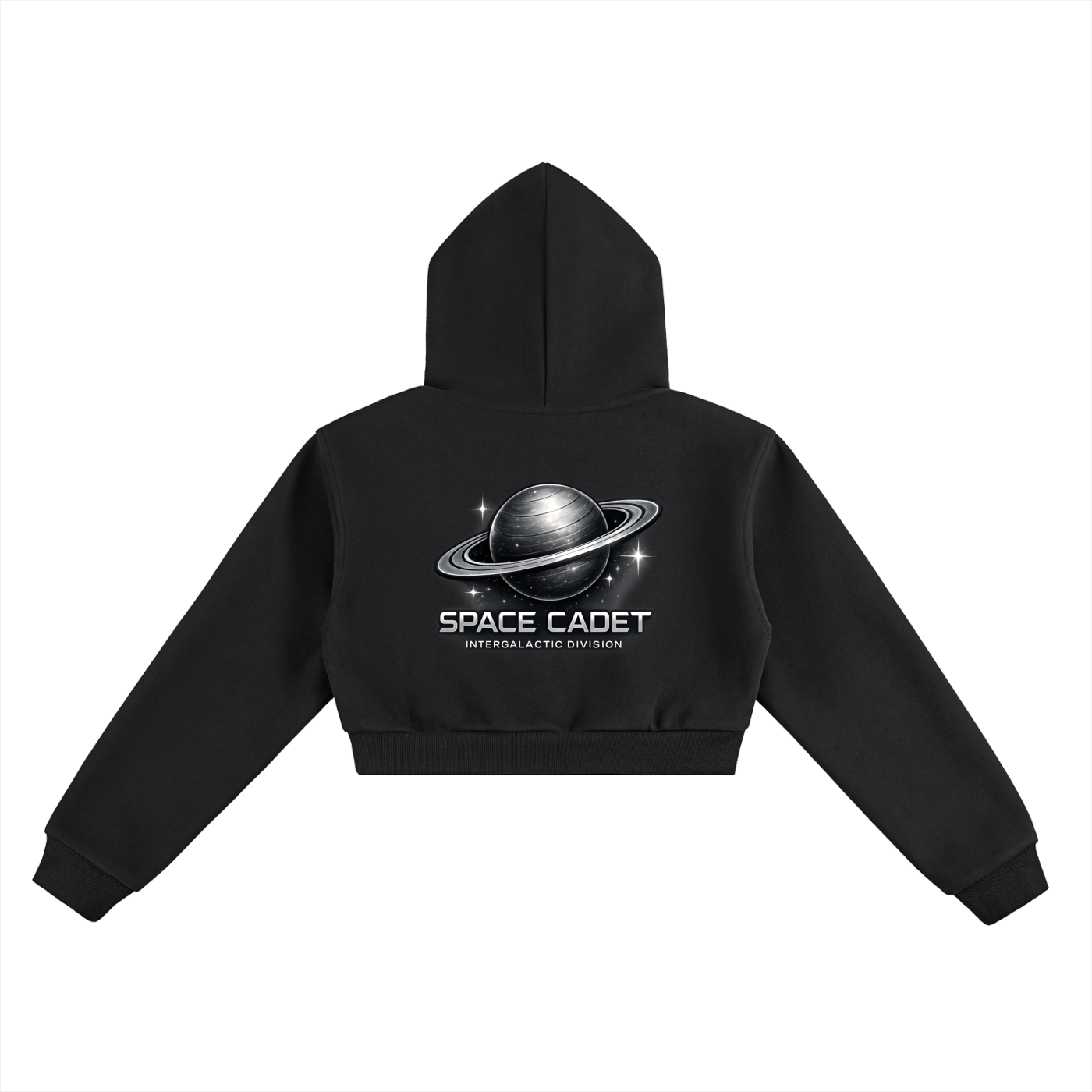 Space Cadet Galactic Cropped Hoodie