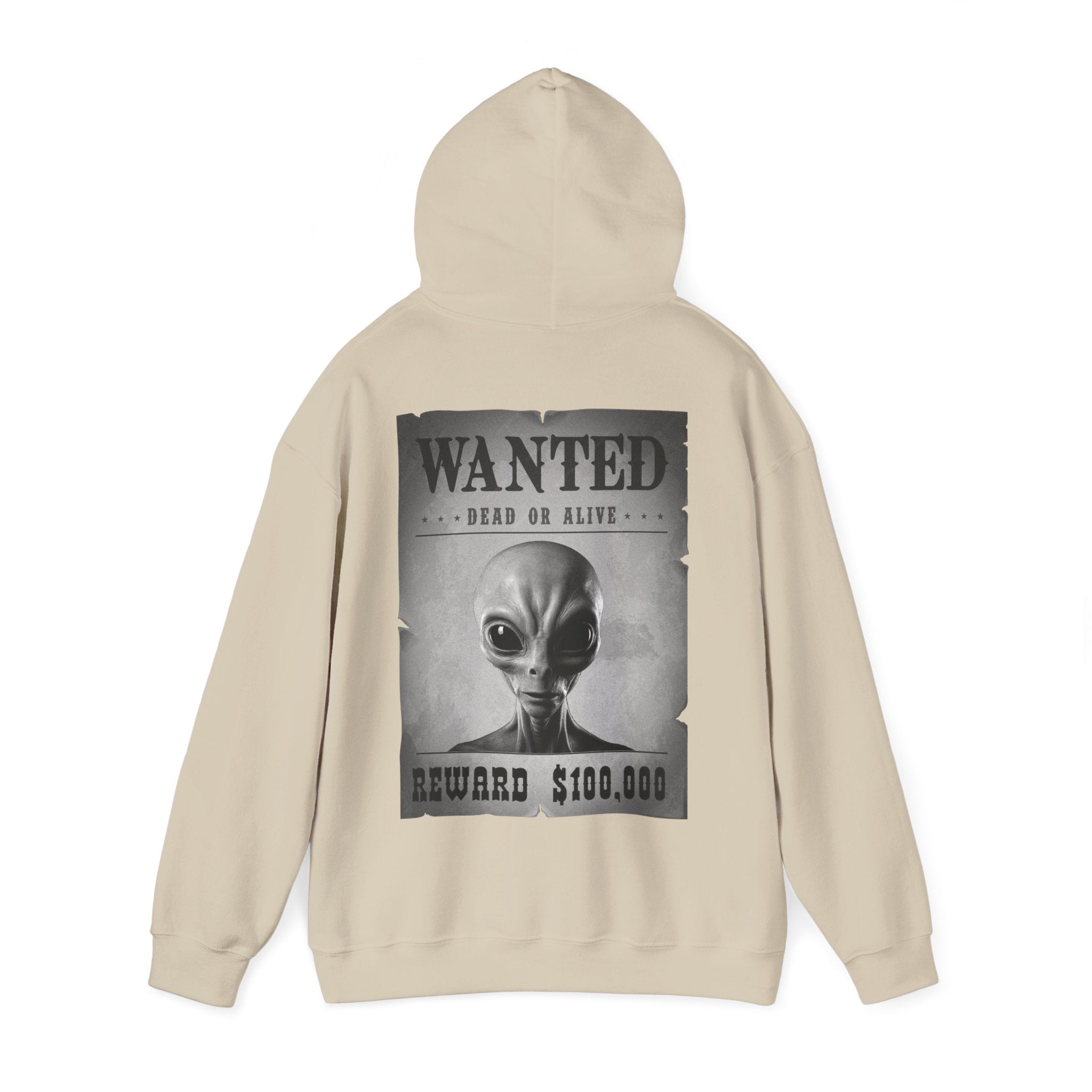 Space Cadet Wanted Alien Hoodie
