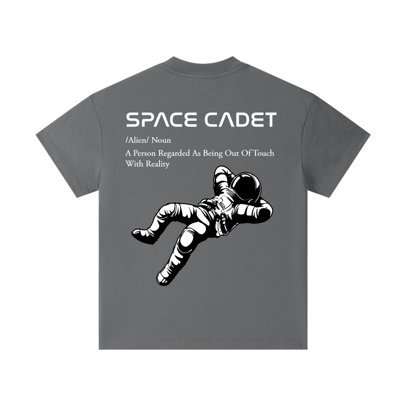V1 Space Cadet White Print Kids T-Shirt
