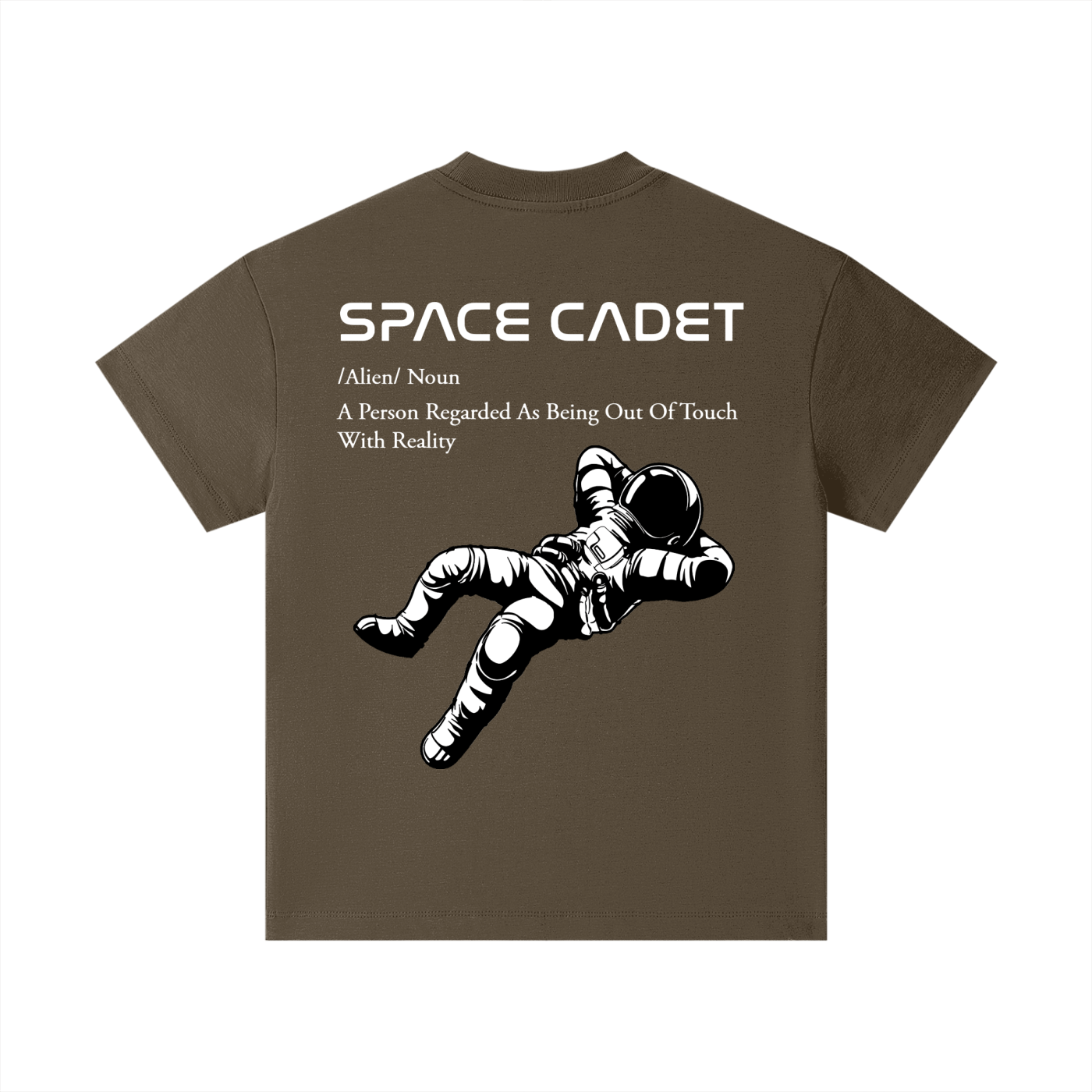 V1 Space Cadet White Print Kids T-Shirt