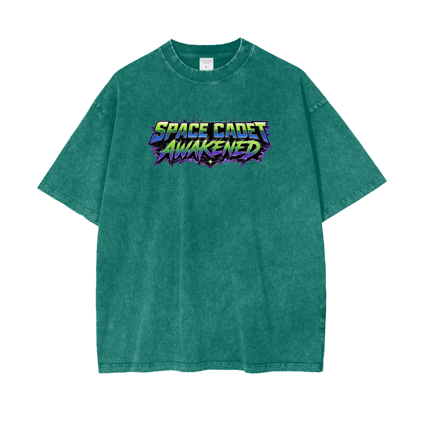 Space Cadet Awakened Snow Washed T-Shirt