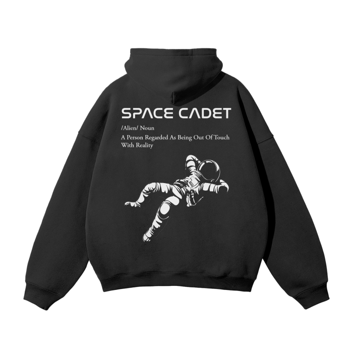 V1 Space Cadet Hoodie White Print