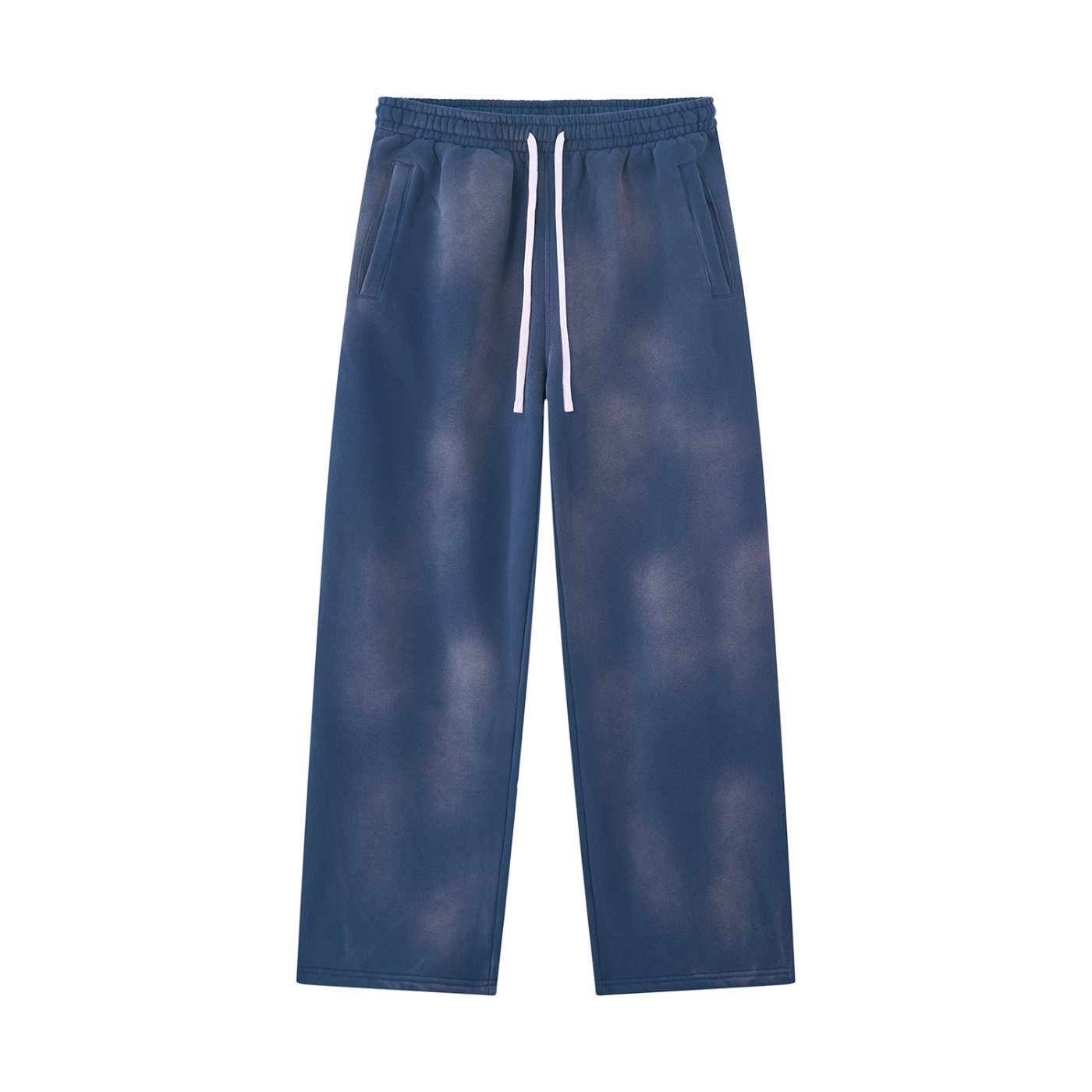 Space Cadet Sun fade Wide Leg Fleece Sweatpants