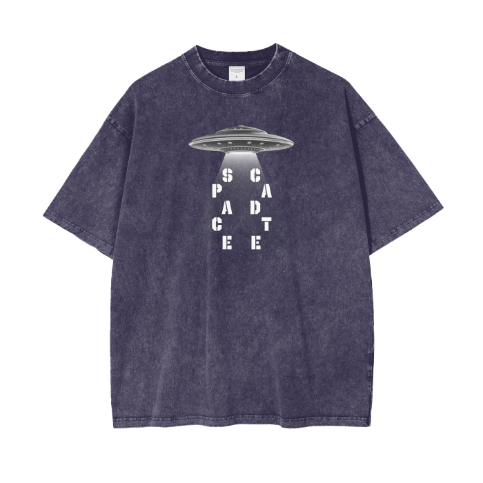 V2 Space Cadet Beam Me Up Snow Washed T-Shirt