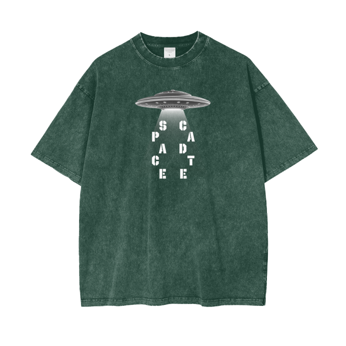 V2 Space Cadet Beam Me Up Snow Washed T-Shirt