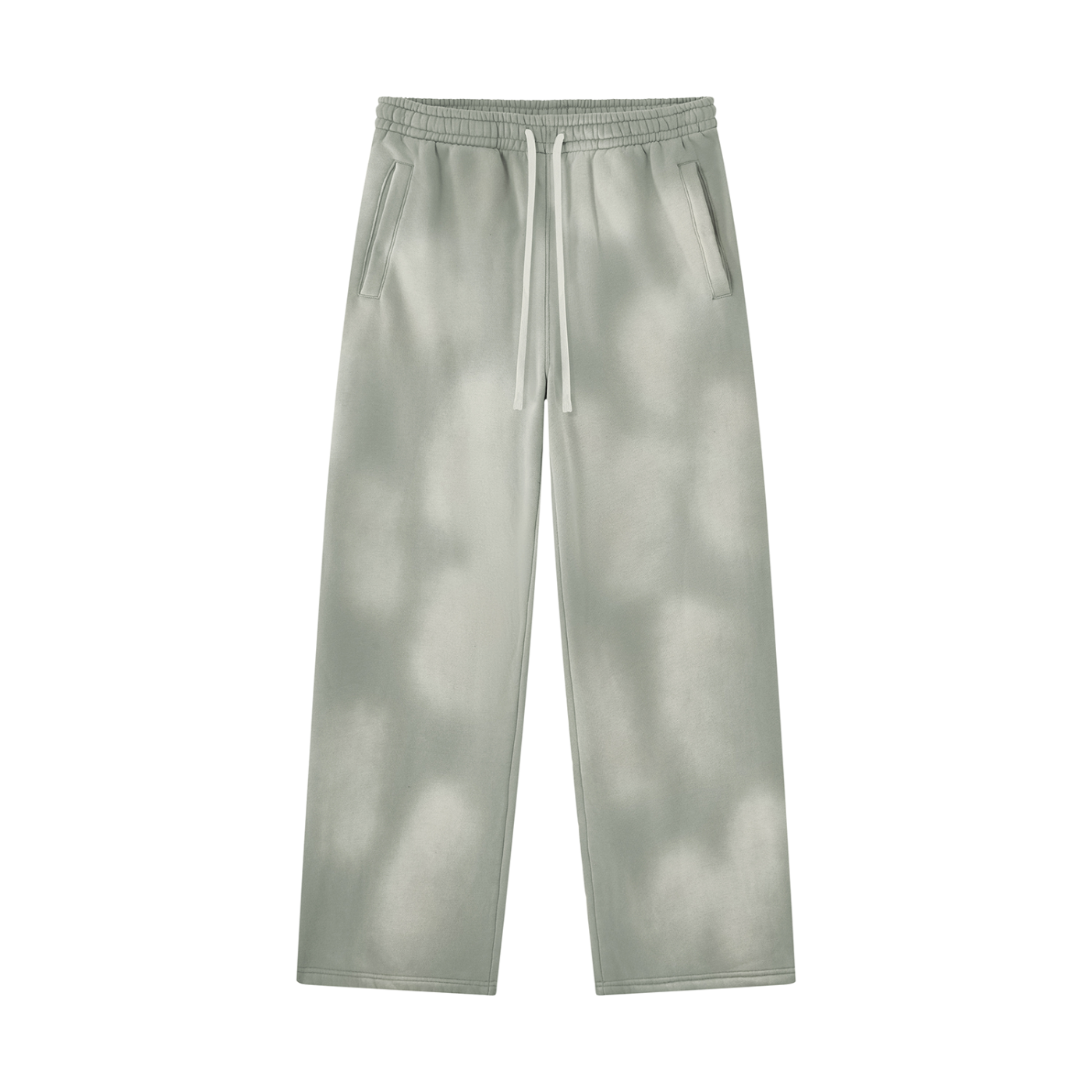 Space Cadet Sun fade Wide Leg Fleece Sweatpants