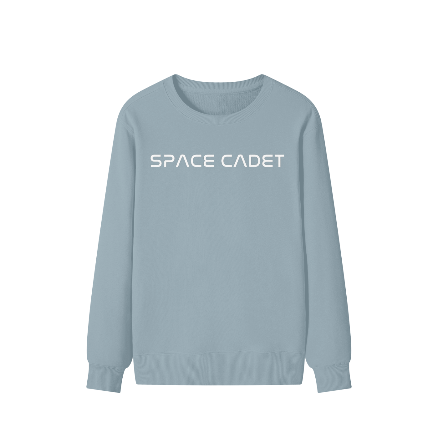 V1 Space Cadet White Print Sweater