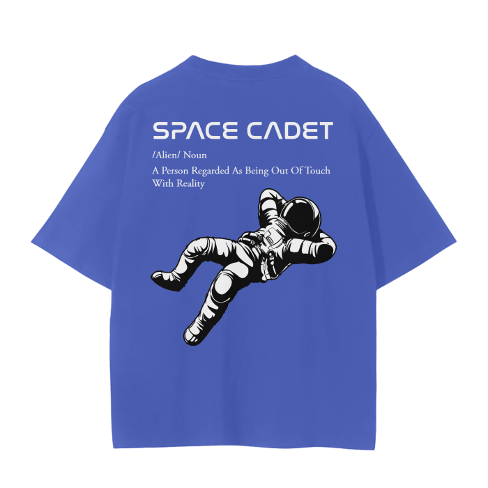V1 Space Cadet White Print T-Shirt