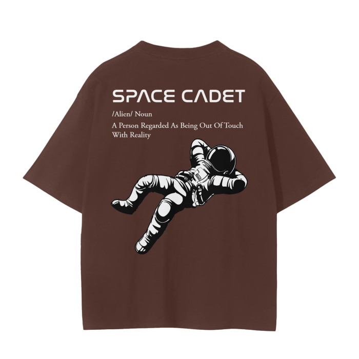 V1 Space Cadet White Print T-Shirt