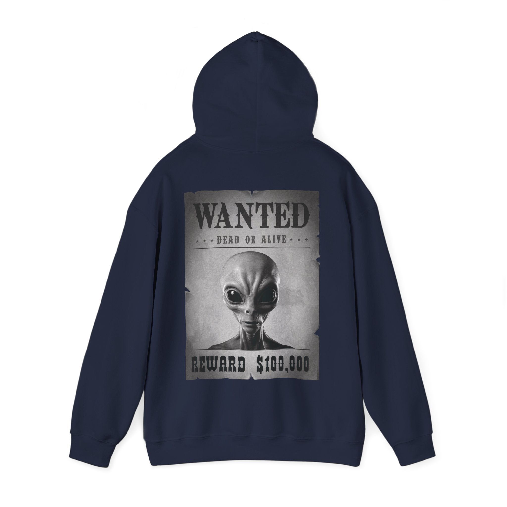 Space Cadet Wanted Alien Hoodie