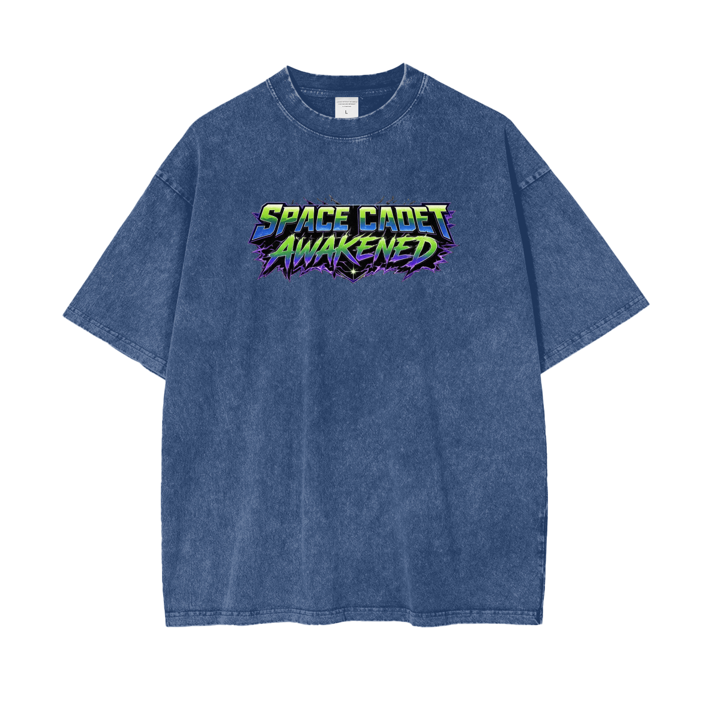 Space Cadet Awakened Snow Washed T-Shirt