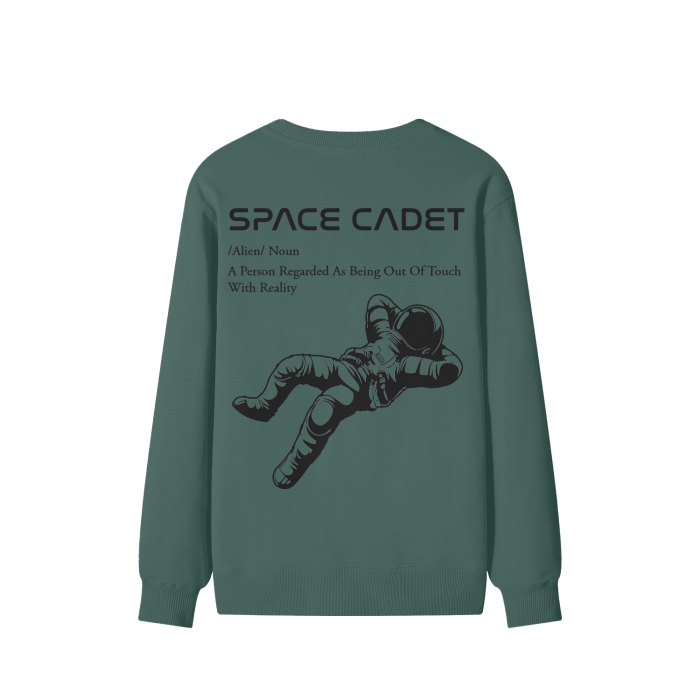 V1 Space Cadet Black Print Sweater