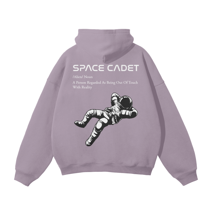 V1 Space Cadet Hoodie White Print
