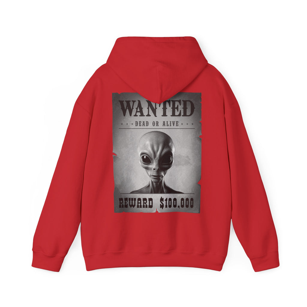 Space Cadet Wanted Alien Hoodie