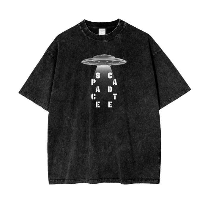 V2 Space Cadet Beam Me Up Snow Washed T-Shirt