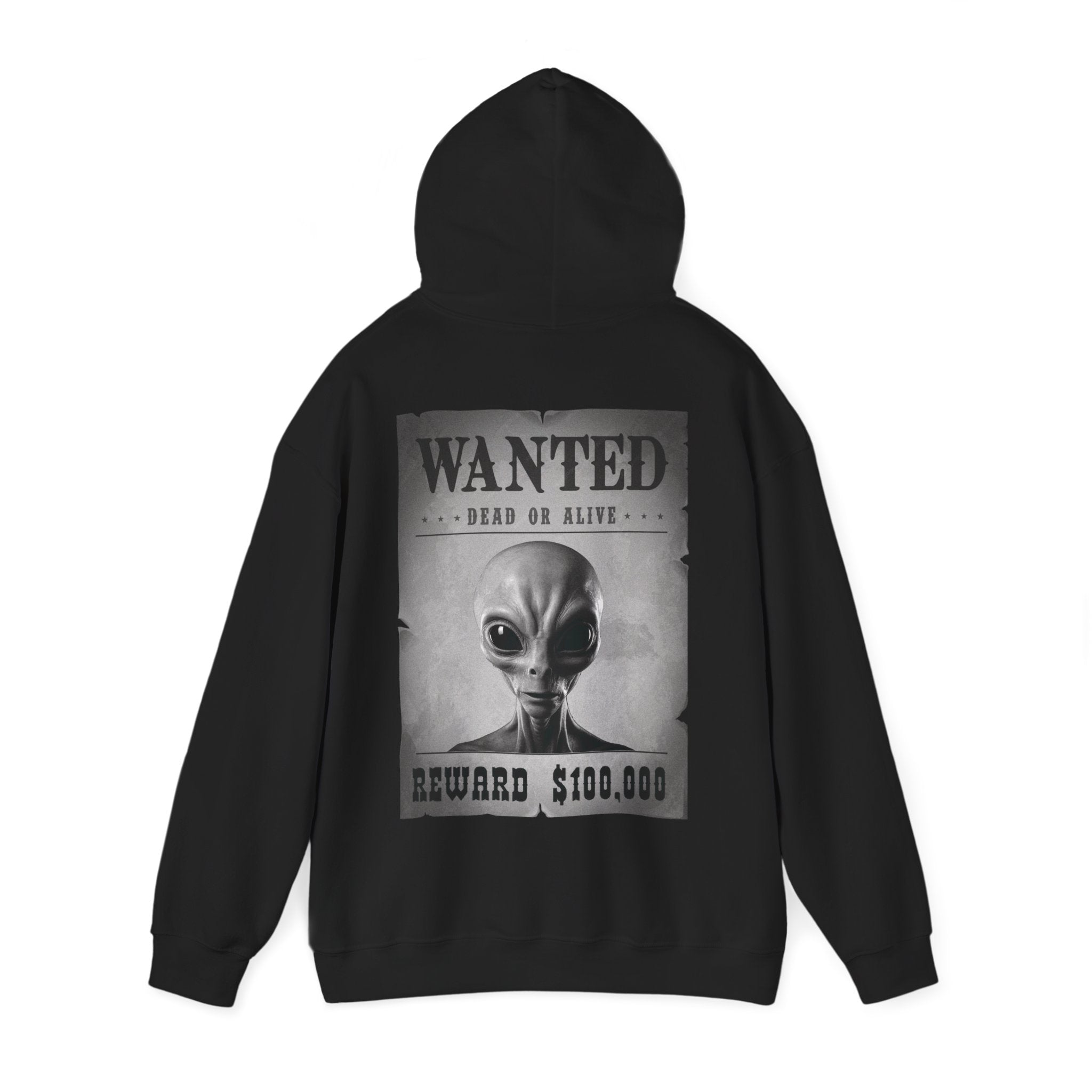 Space Cadet Wanted Alien Hoodie