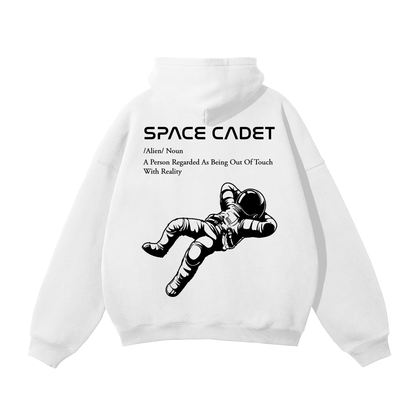 V1 Space Cadet Hoodie Black Print