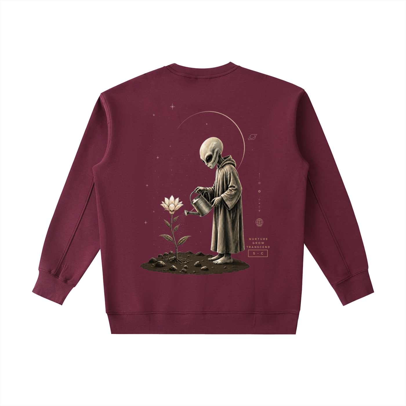 Space Cadet Flower Of Life Sweatshirt