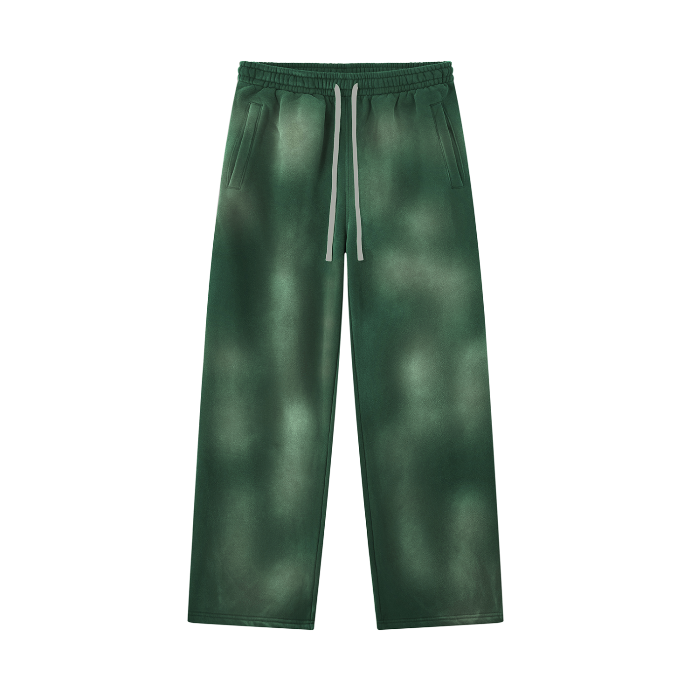 Space Cadet Sun fade Wide Leg Fleece Sweatpants