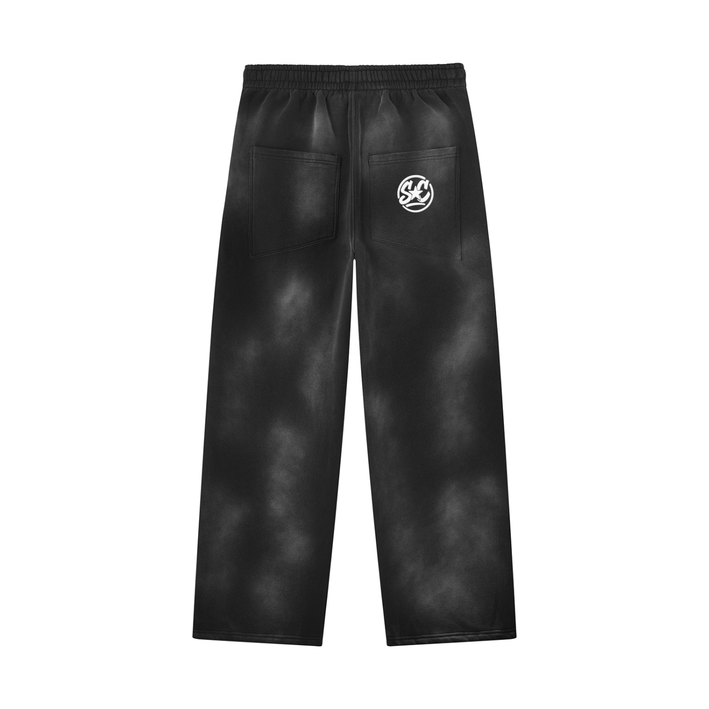 Space Cadet Sun fade Wide Leg Fleece Sweatpants