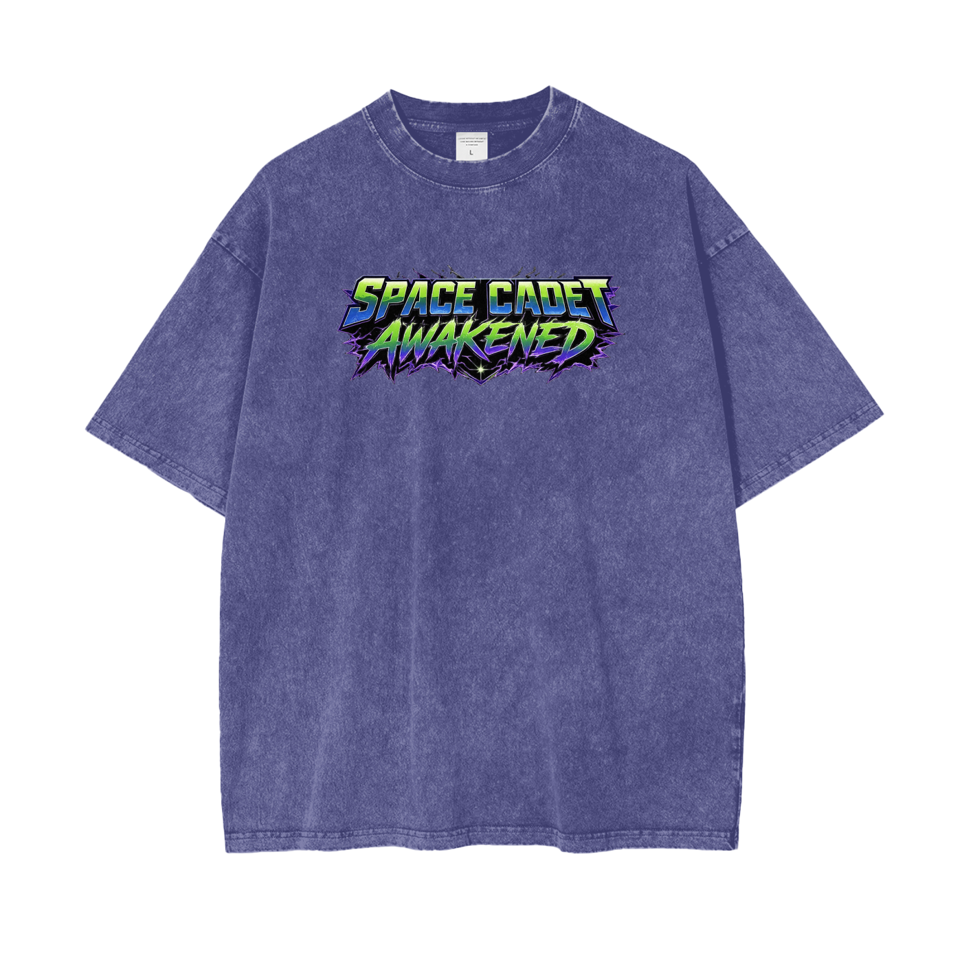 Space Cadet Awakened Snow Washed T-Shirt