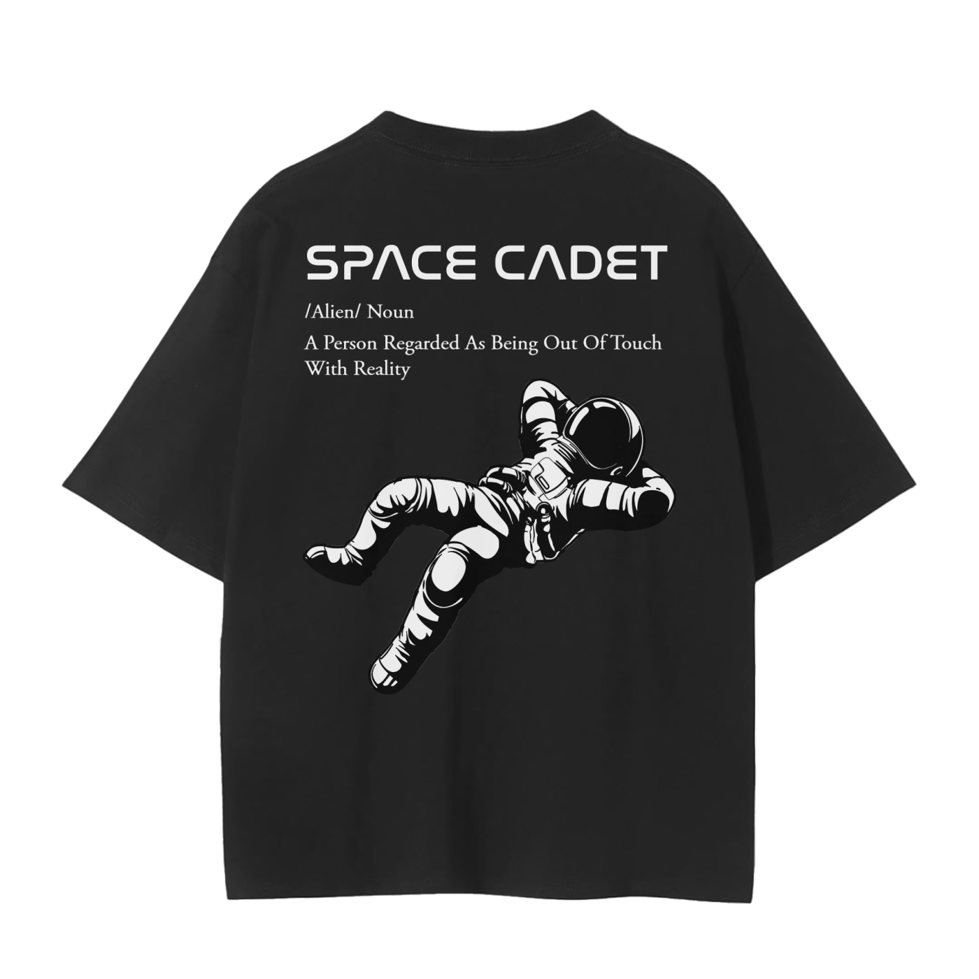 V1 Space Cadet White Print T-Shirt