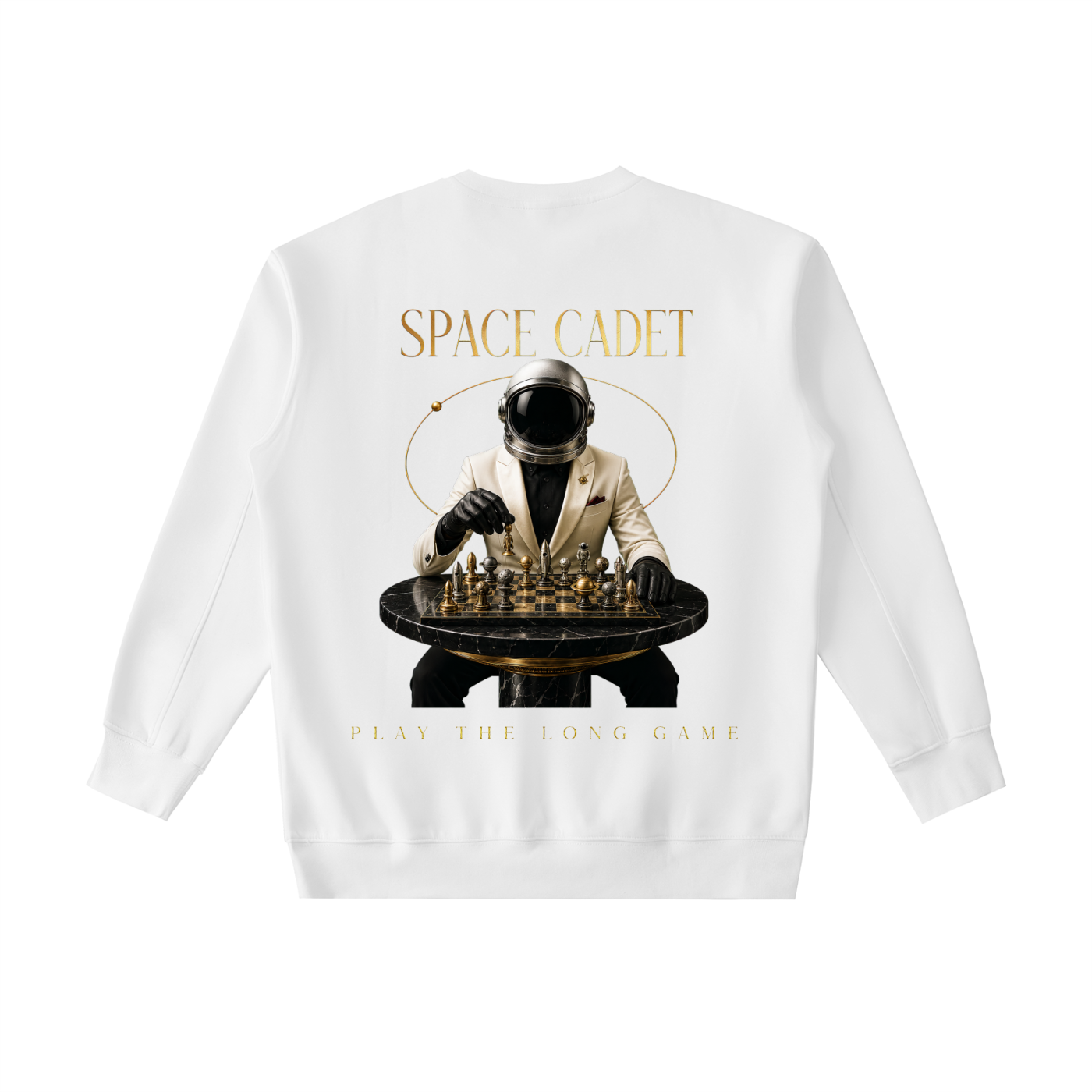 Space Cadet Lets Play Chess Sweatshirt