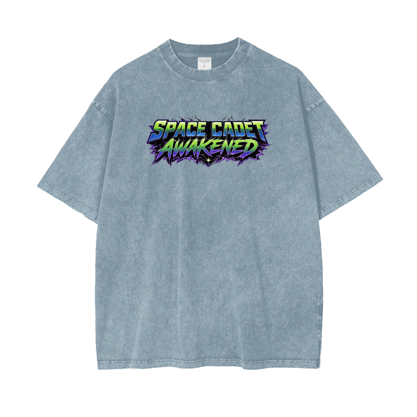 Space Cadet Awakened Snow Washed T-Shirt